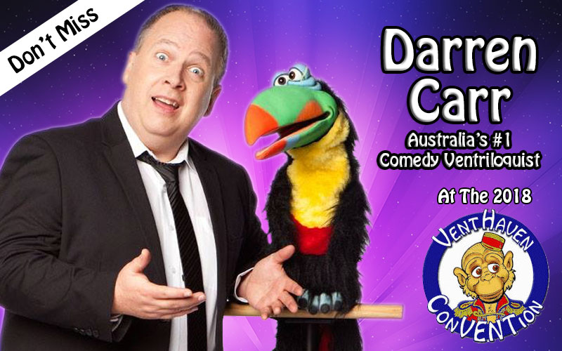 Australia’s #1 Comedy Ventriloquist To Appear At VHC 2018